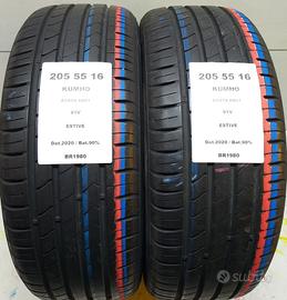 2 GOMME 205 55 16 KUMHO BR1980
