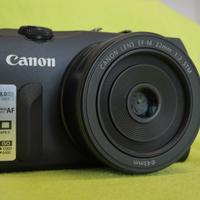 canon eos M + 22mm f2.0 + adattatore M-->EF