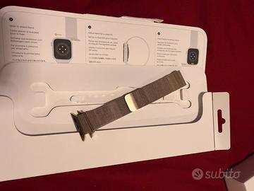 Cinturino Apple Watch 41 mm in maglia milanese