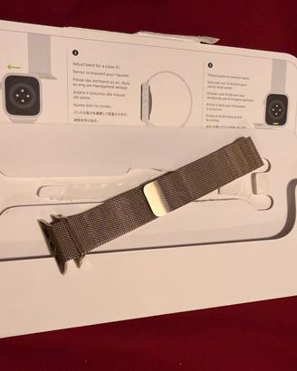 Cinturino Apple Watch 41 mm in maglia milanese