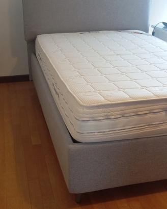 Letto singolo  con  contenitore.