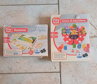 2 giochi in legno per bambini  