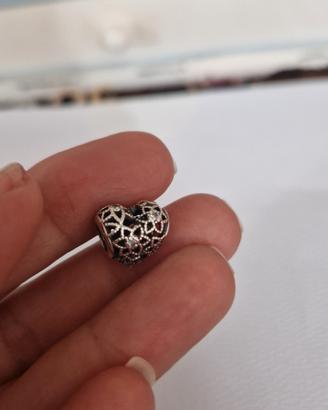 Charm pandora Cuore in fiore