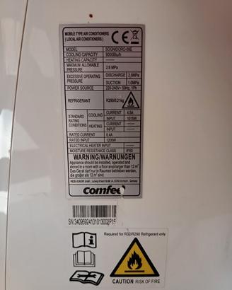 condizionatore portatile Comfee