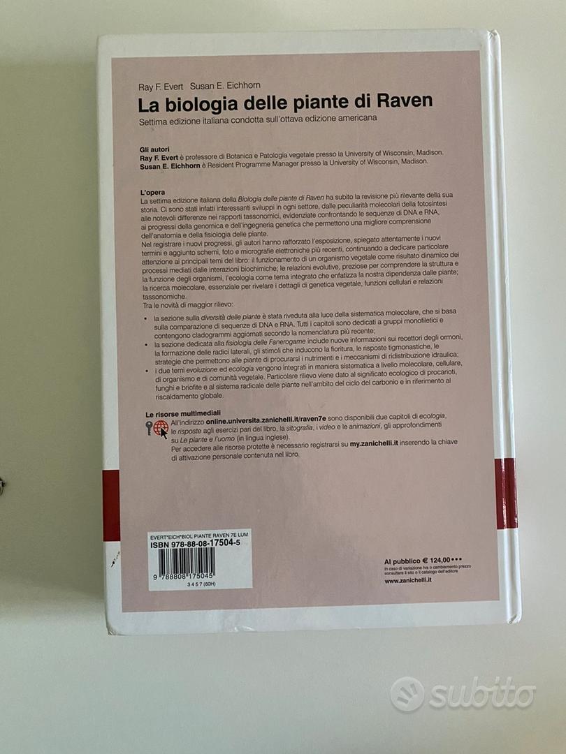 La biologia delle piante di Raven - Libri e Riviste In vendita a Roma