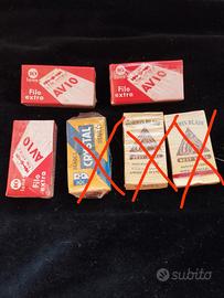 lamette per rasoio a mano anni 60