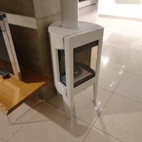 Stufa a legna Jotul F 163 bianca Conto Termico