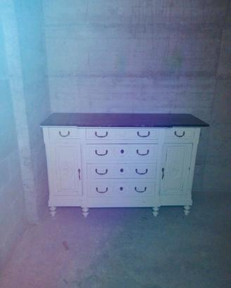 credenza shabby chic primi del '900