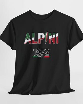 Maglietta Alpini Militare 1872 Italia