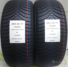 2 GOMME 225 45 17 FALKEN BR1843