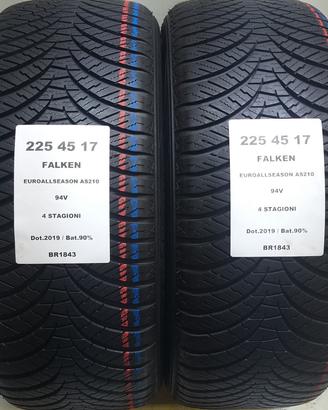 2 GOMME 225 45 17 FALKEN BR1843