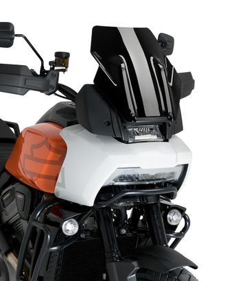 Parabrezza Puig corto nero per Pan America