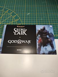 MTG Secret Lair God of War