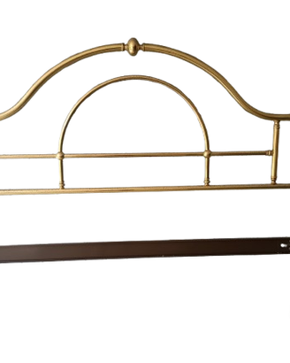Struttura letto matrimoniale in ottone