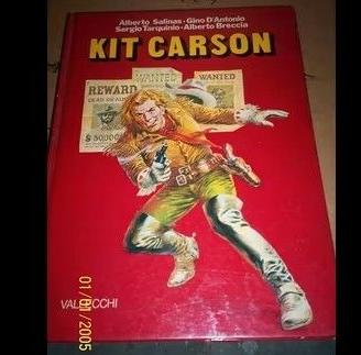 Raro libro fumetto Kit Carson 1979