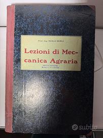 Lezioni di Meccanica Agraria 1928-29