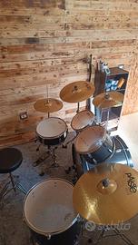 Batteria TAMA IMPERIALSTAR Completa + Piatti, aste