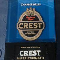 Lampada pubblicitaria a 24 volt birra CREST