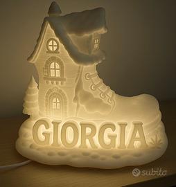 Lampada personalizzabile con il tuo nome