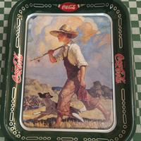 Vassoio Coca-Cola vintage anni 80