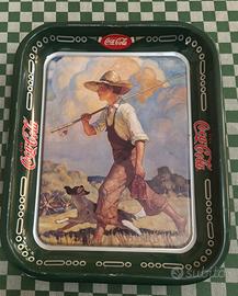 Vassoio Coca-Cola vintage anni 80