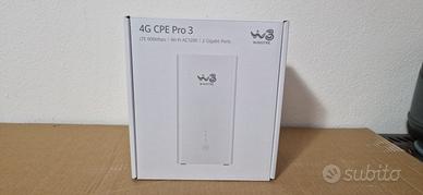 Modem WindTre 4G-5G CPE PRO 3 fisso con slot x sim