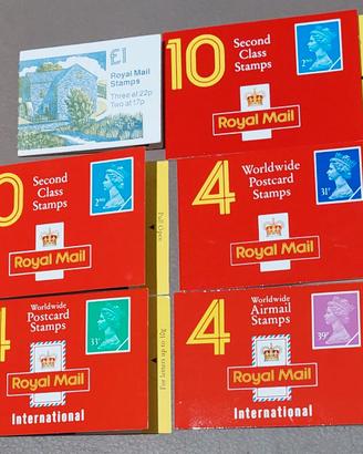 (lib38/39)GRAN BRETAGNA LIBRETTI 38/39