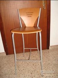Sgabelli metallo e legno