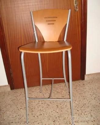 Sgabelli metallo e legno
