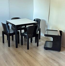 Set pranzo e carrello bar Longato Vintage Design