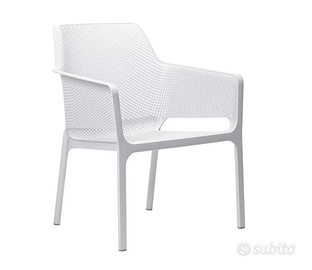 SEDIA DA ESTERNO/INTERNO BIANCA