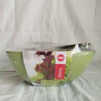 Set insalatiera + 4 ciotole + posate insalata