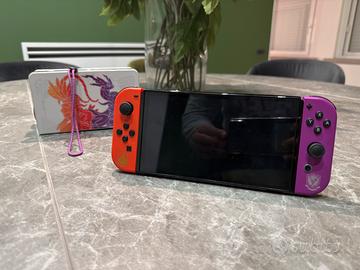 Nintendo Switch Oled Pokemon edition Scarlatto