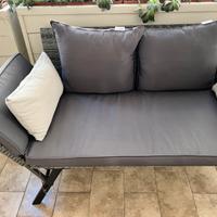 Divano reclinabile da esterno