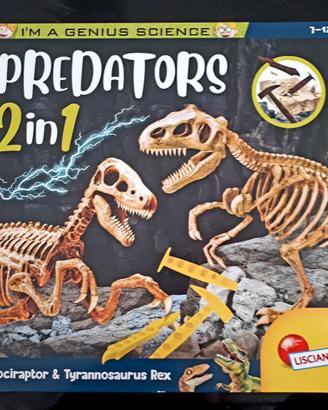 Gioco Predators 2in1 Lisciani