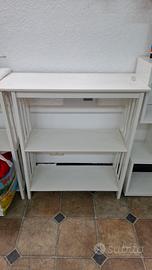 4 scaffale bianco.