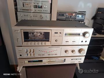 Marantz Oro  Piastra Cassetta & Radio Fm Digitale 