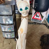 Gatto in legno