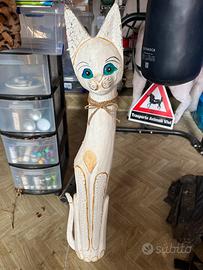 Gatto in legno