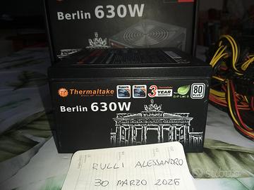Alimentatore Thermaltake Berlin 630W 