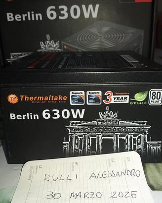 Alimentatore Thermaltake Berlin 630W 