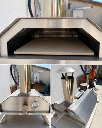 Forno a pellet per pizza