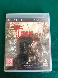 DEAD ISLAND RIPTIDE PS3 completo e in italiano