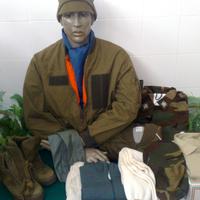 Mimetica, Pantaloni, Zaino, scarpe, guanti