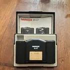 MINOX 35 GT fotocamera analogica 35mm nera con sca