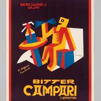 Stampa A3 vintage Campari bitter