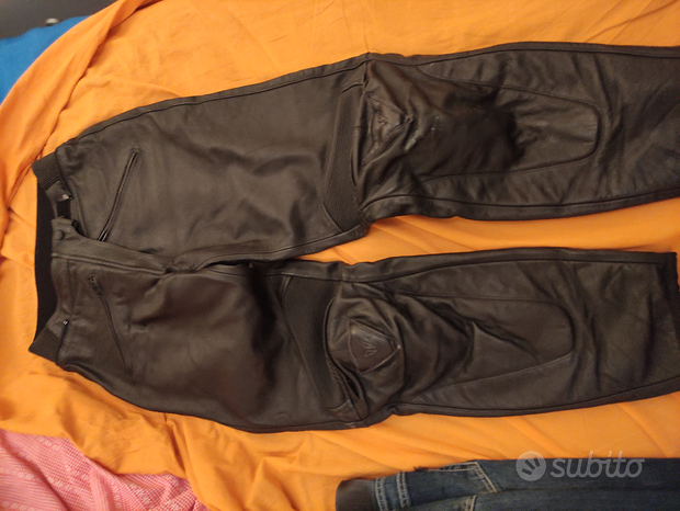 Pantaloni in pelle donna Dainese più giubbotto