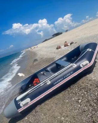 Gommone tender hydro force con motore