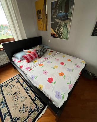 LETTO+MATERASSO 1pz 1/2 CONTENITORE  IKEA MALM