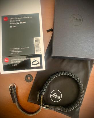 Cinghia da polso Leica Paracord Handstrap Black